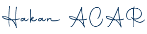 Hakan Acar Logo